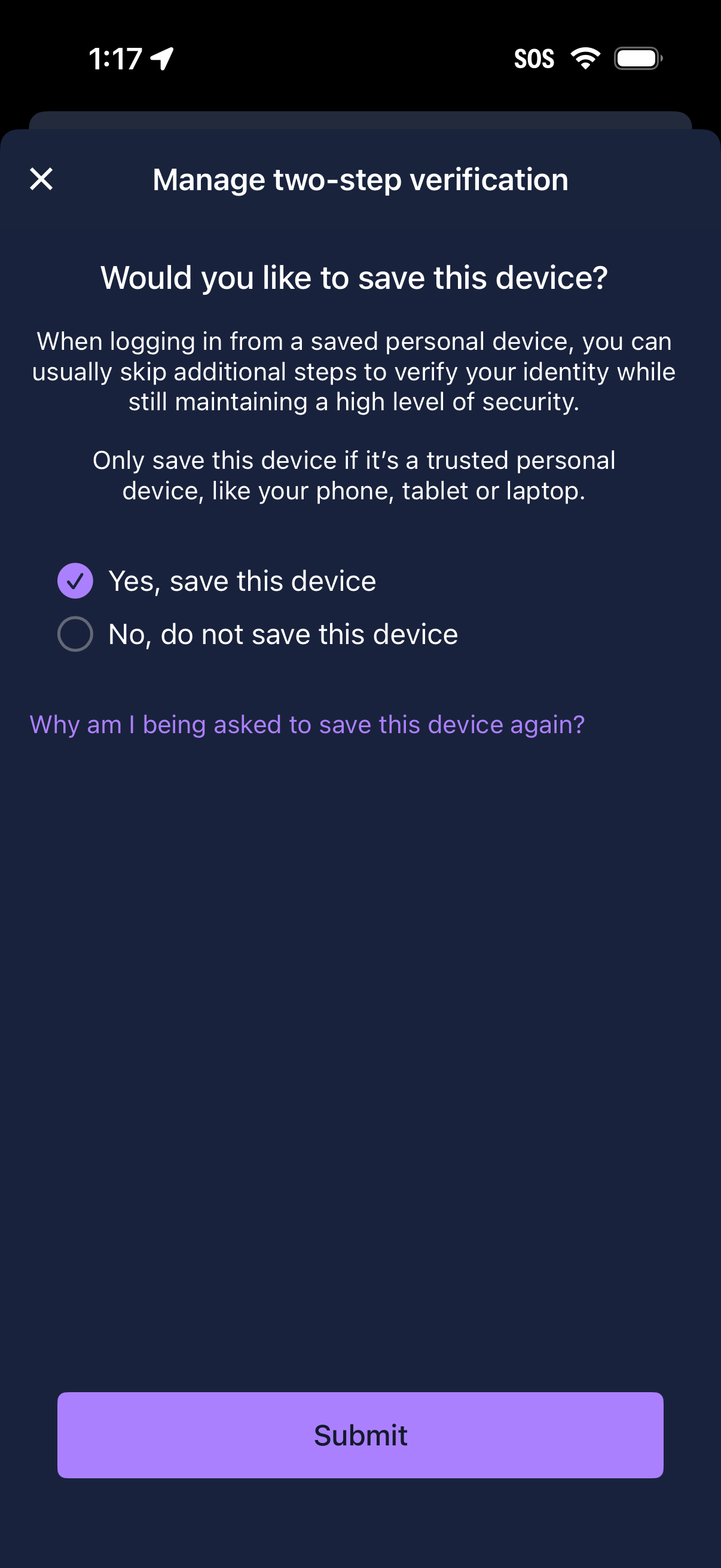 etrade modal screenshot